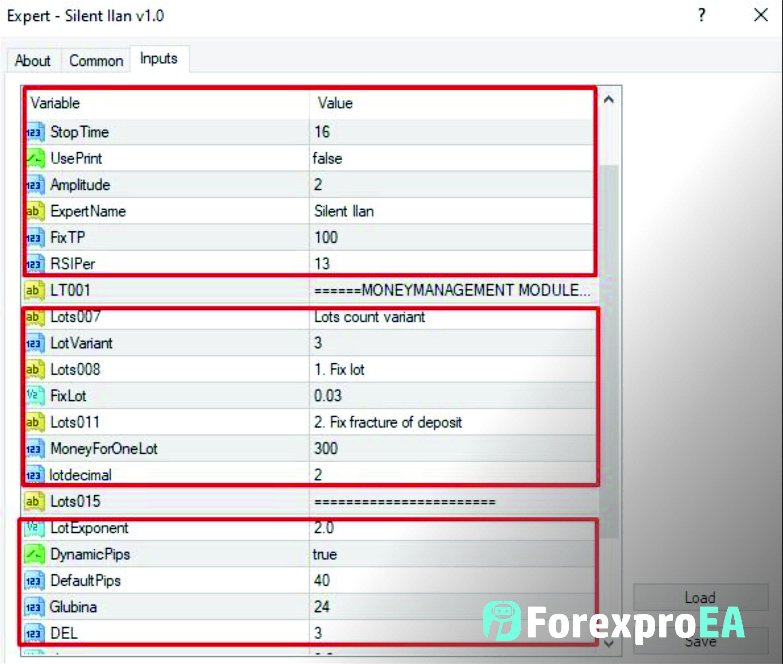 Expert - Silent Ilan v10 (Forex Expert Advisor)